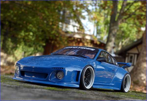 1:18 Porsche 911 (997) Old & New Body mit Vossen KV1 & inkl. OVP